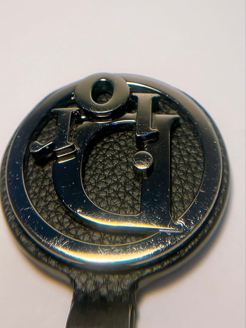 ディオール　Dior キーホルダー　キーリング　Dior ロゴ　ブラック