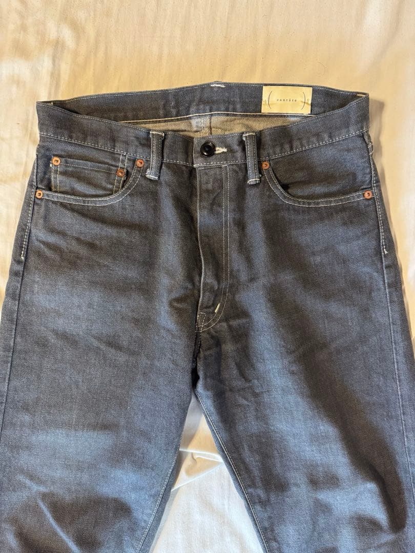 トオルcantate ストレートデニム　22AW