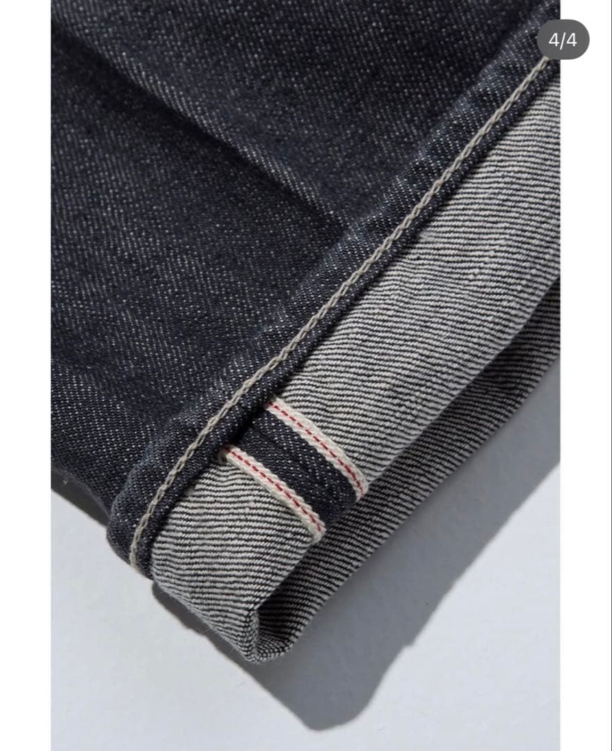 トオルcantate ストレートデニム　22AW