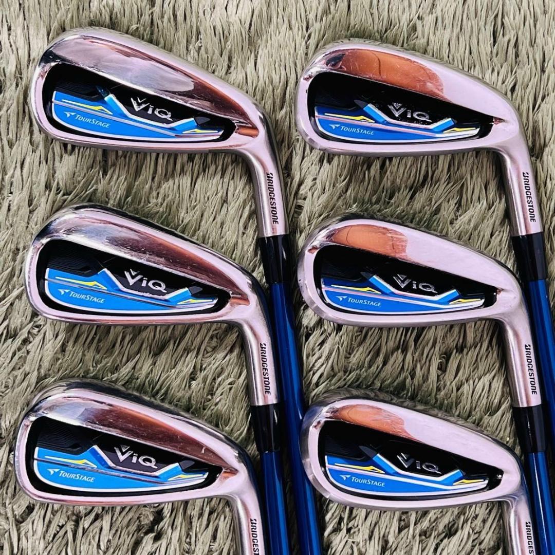ツアーステージ ViQ アイアン6本セット メンズゴルフ 初心者 入門 大人気