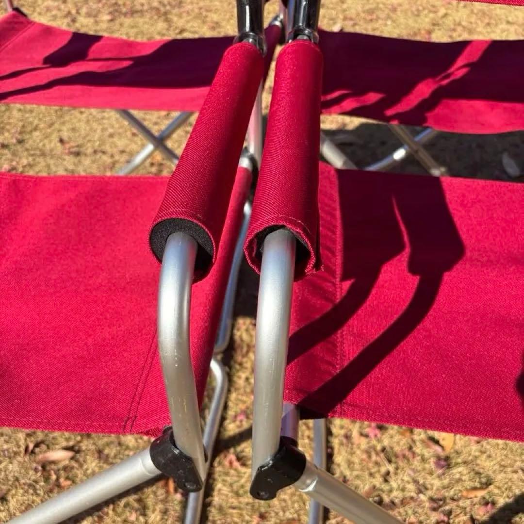 スノーピーク FDチェアワイド RD 4脚セット キャンプ チェア 折り畳み