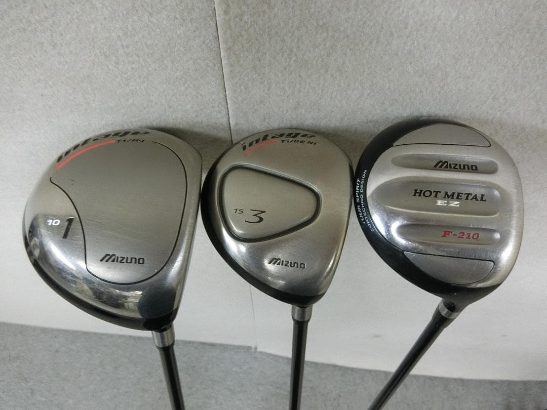 b670 初心者必見 ミズノ 等メンズゴルフクラブ１１本セット