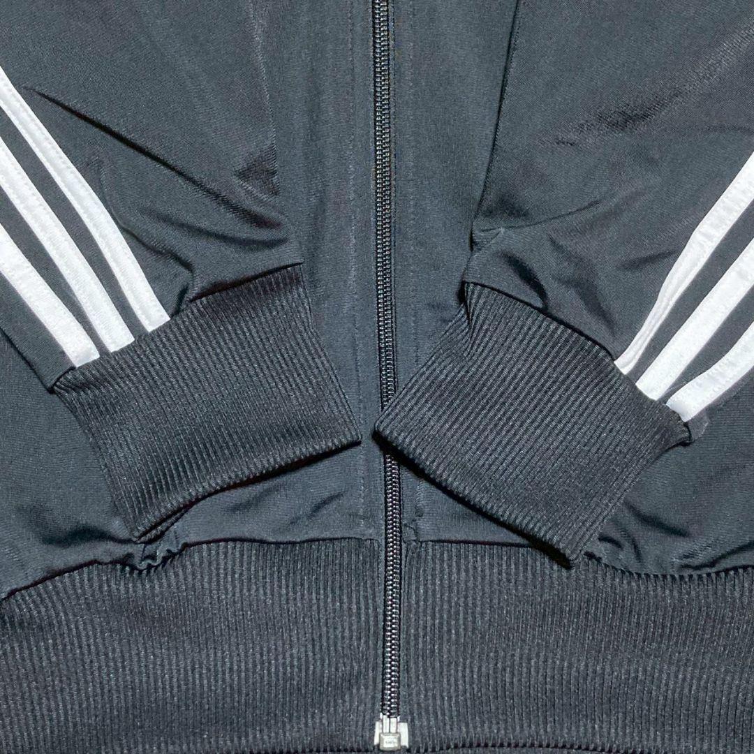 アディダス adidas トラックジャケット ファイヤーバード ジャージ 黒 L