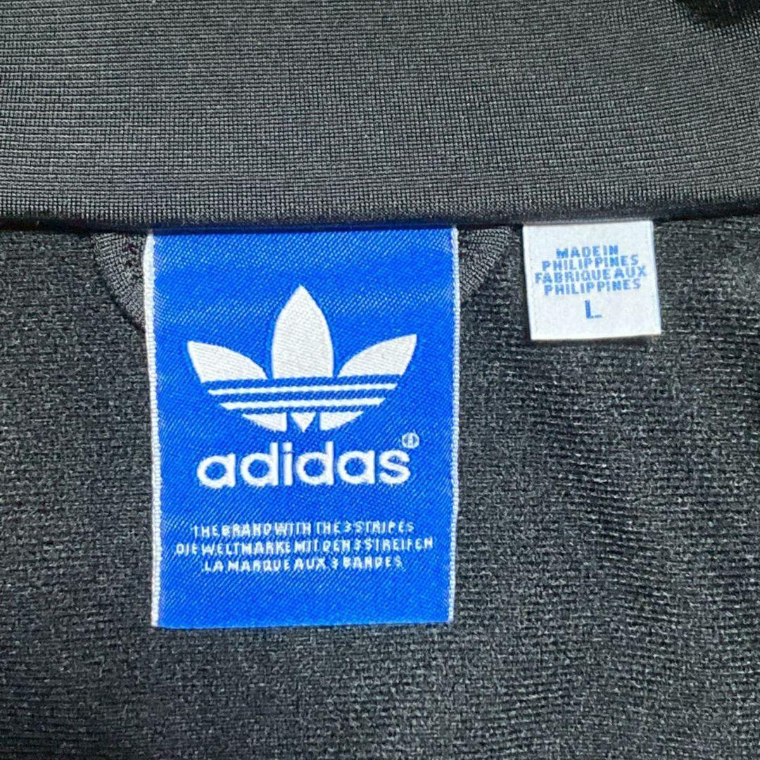アディダス adidas トラックジャケット ファイヤーバード ジャージ 黒 L