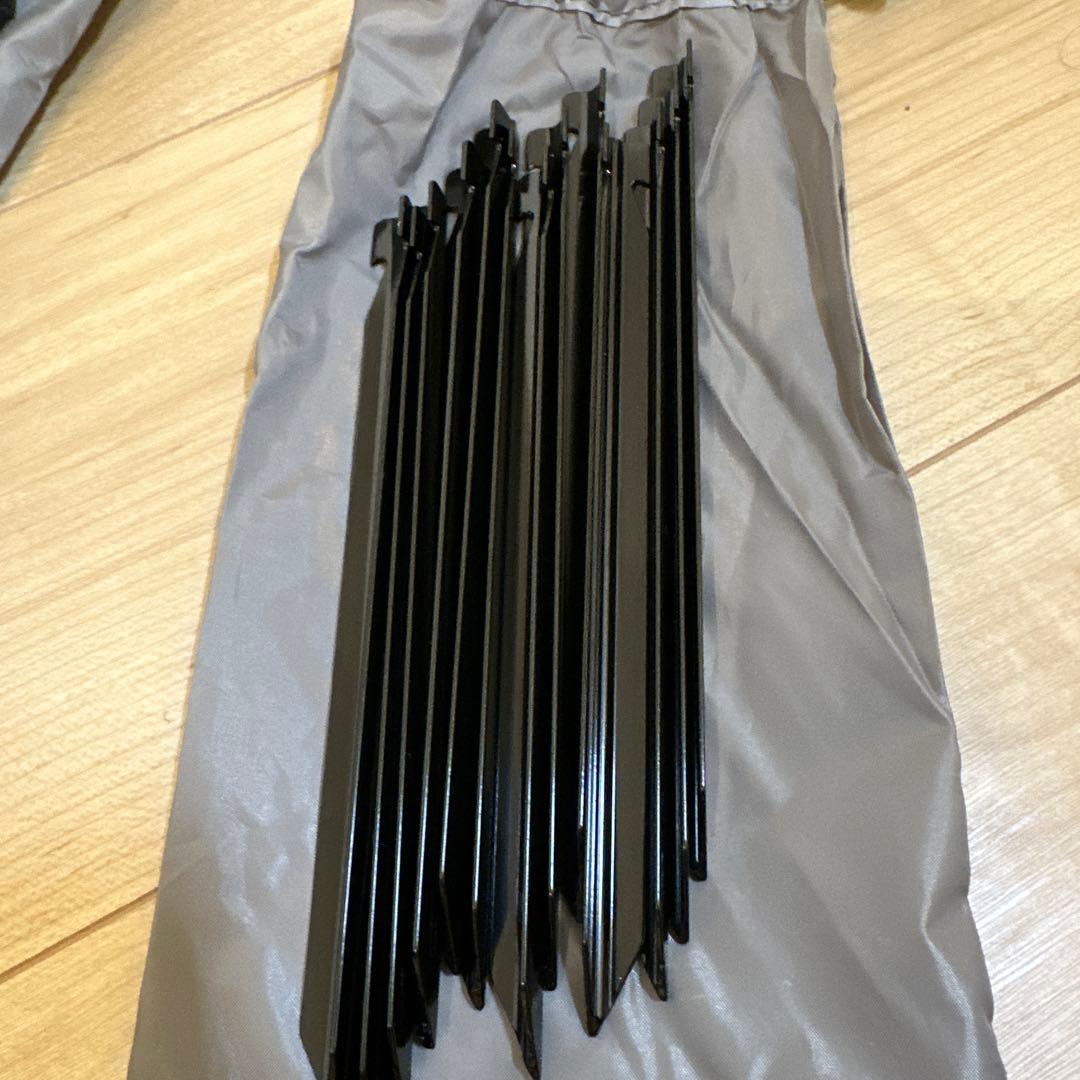 【美品】DOD ワンポールテントS ブラック　１回のみ使用