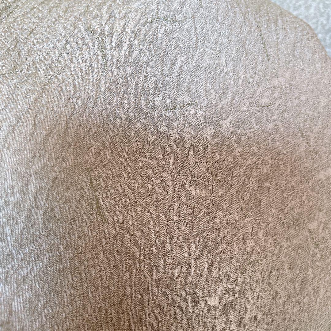 色無地　フルセット　小紋　躾糸付き　地紋　シンプル　礼装　カジュアル　着物　P4