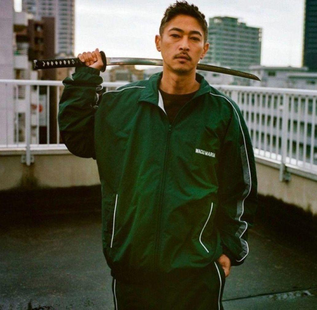 【即完売】WACKO MARIA 23AW ナイロン トラック ジャケット　黒