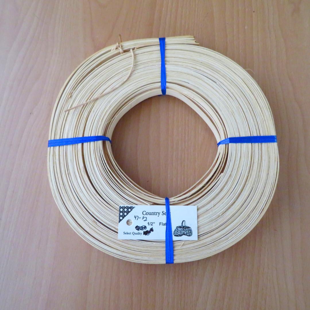 ハンドメイド　バスケット材料　リード　5点まとめて　約2,200g　木製　かご籠