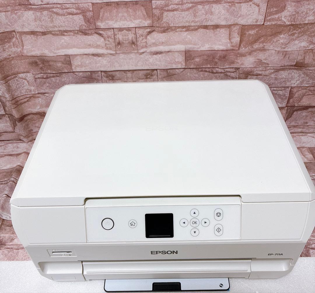 【動作確認済】 EPSON EP-711A インクジェットプリンター エプソン