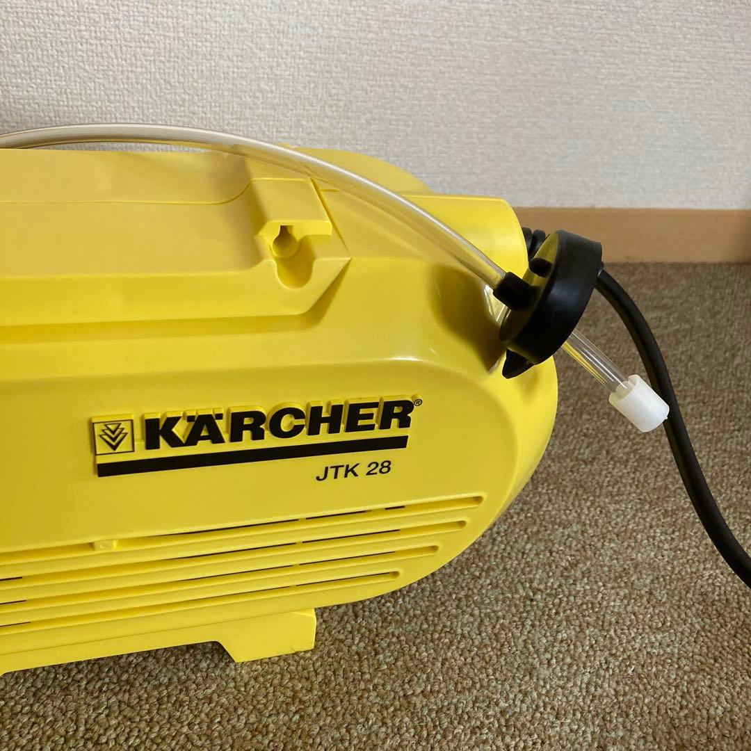 ケルヒャー高圧洗浄機JTK28本体のみ洗浄剤タンク洗浄剤タブレット2錠付未使用品