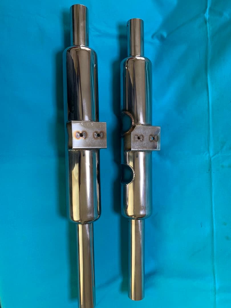 カワサキW 1W 1ＳW 1SＡW3ステンレスマフラー新品未使用