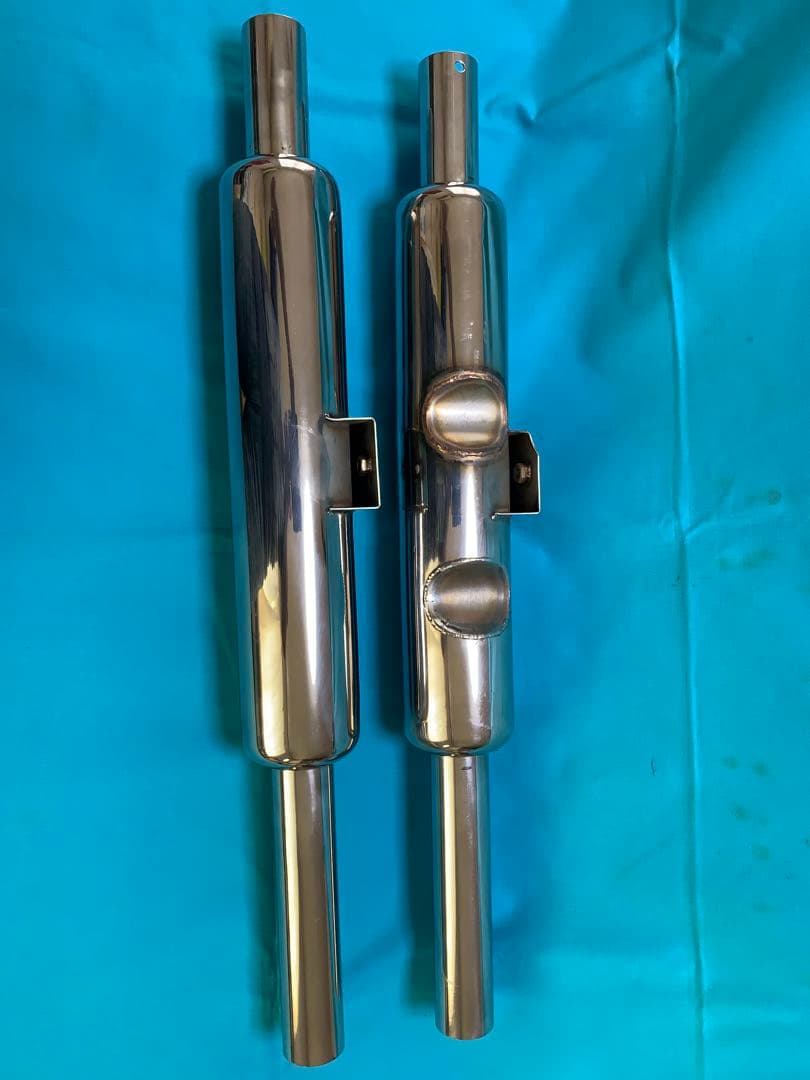 カワサキW 1W 1ＳW 1SＡW3ステンレスマフラー新品未使用