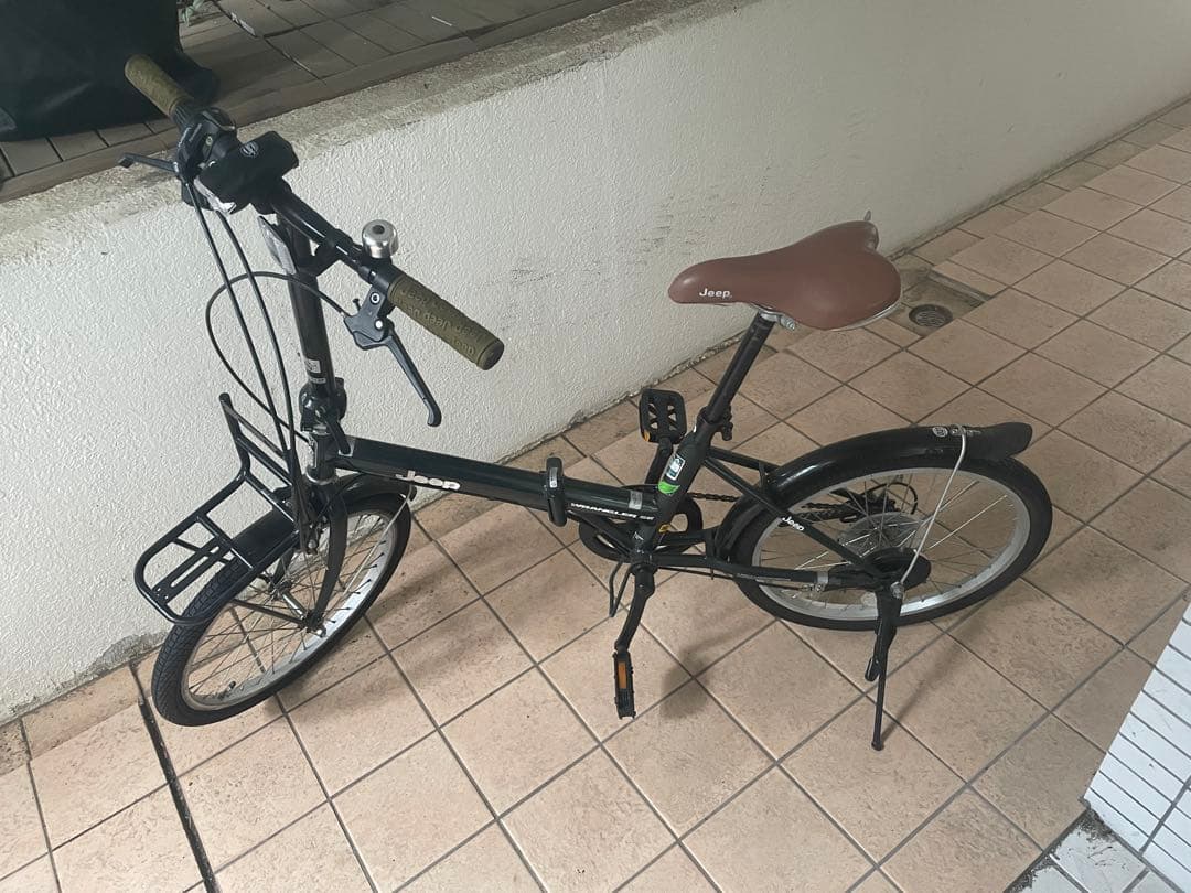 Jeep WRANGLER SE 折りたたみ自転車 黒