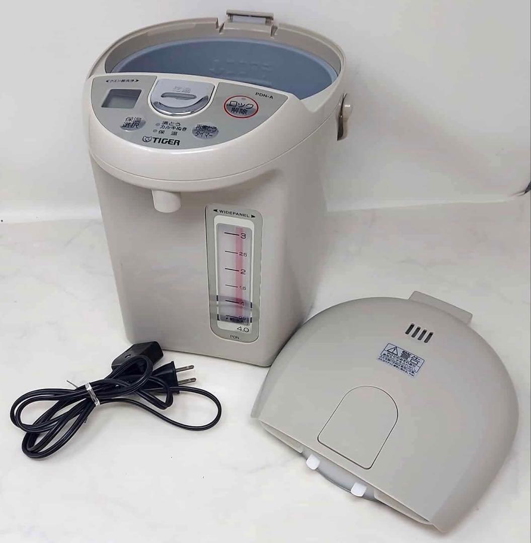 タイガー マイコン電動ポッド 4L PDN-A400 2024年製
