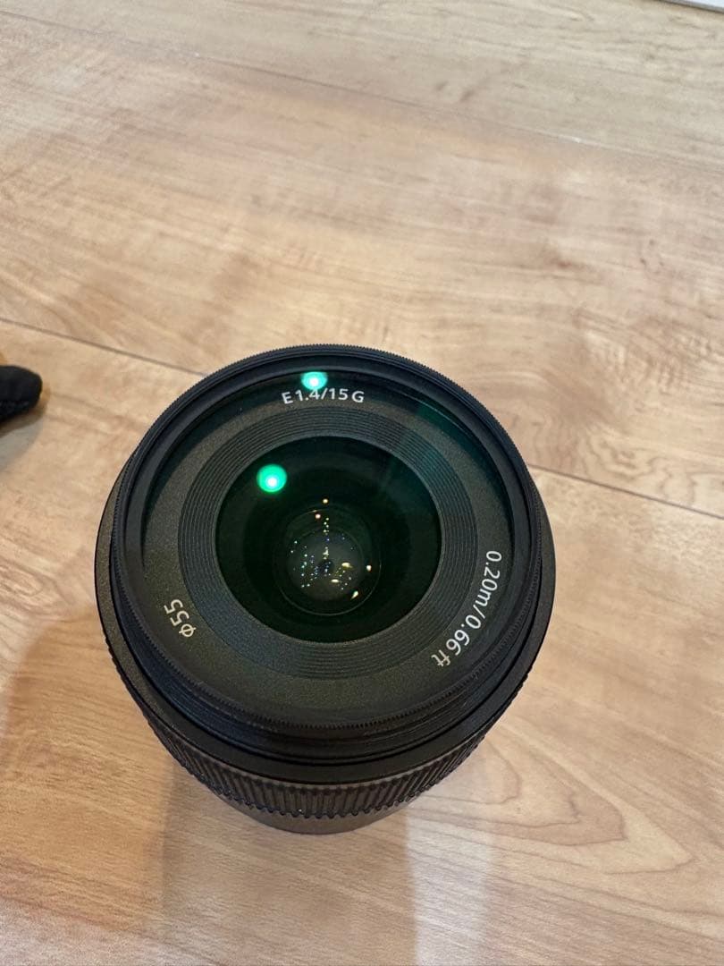 SONY E 15mm F1.4 G レンズ　箱付き