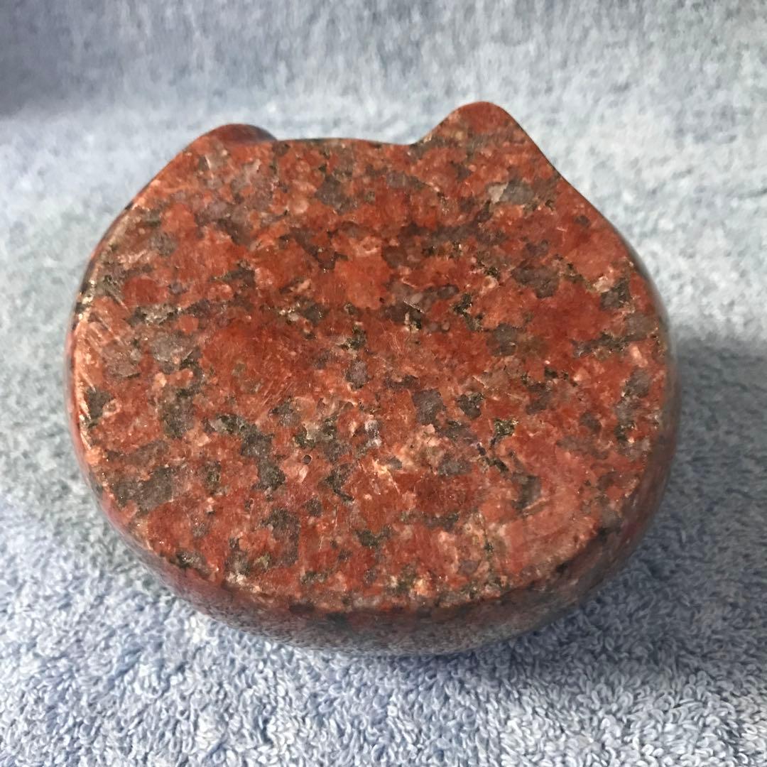 #126 天然北米産マホガニ-製猫