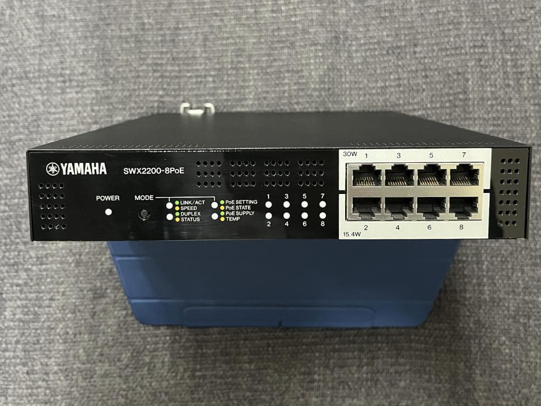 YAMAHA SWX2200-8PoE スマートL2 スイッチ 中古美品 005