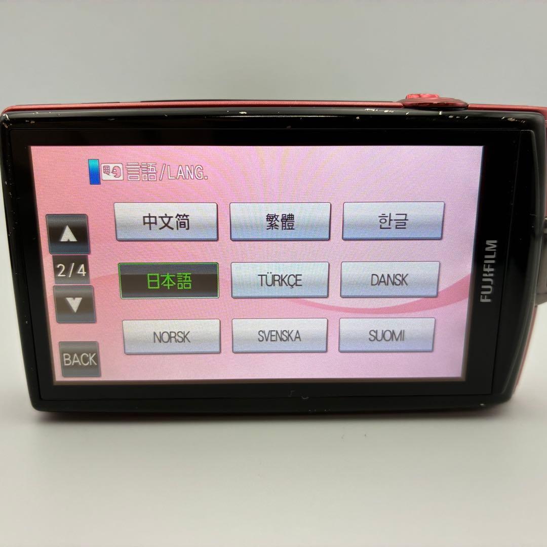 動作品★ FUJIFILM FinePix Z1100EXR ピンク スマホ転送