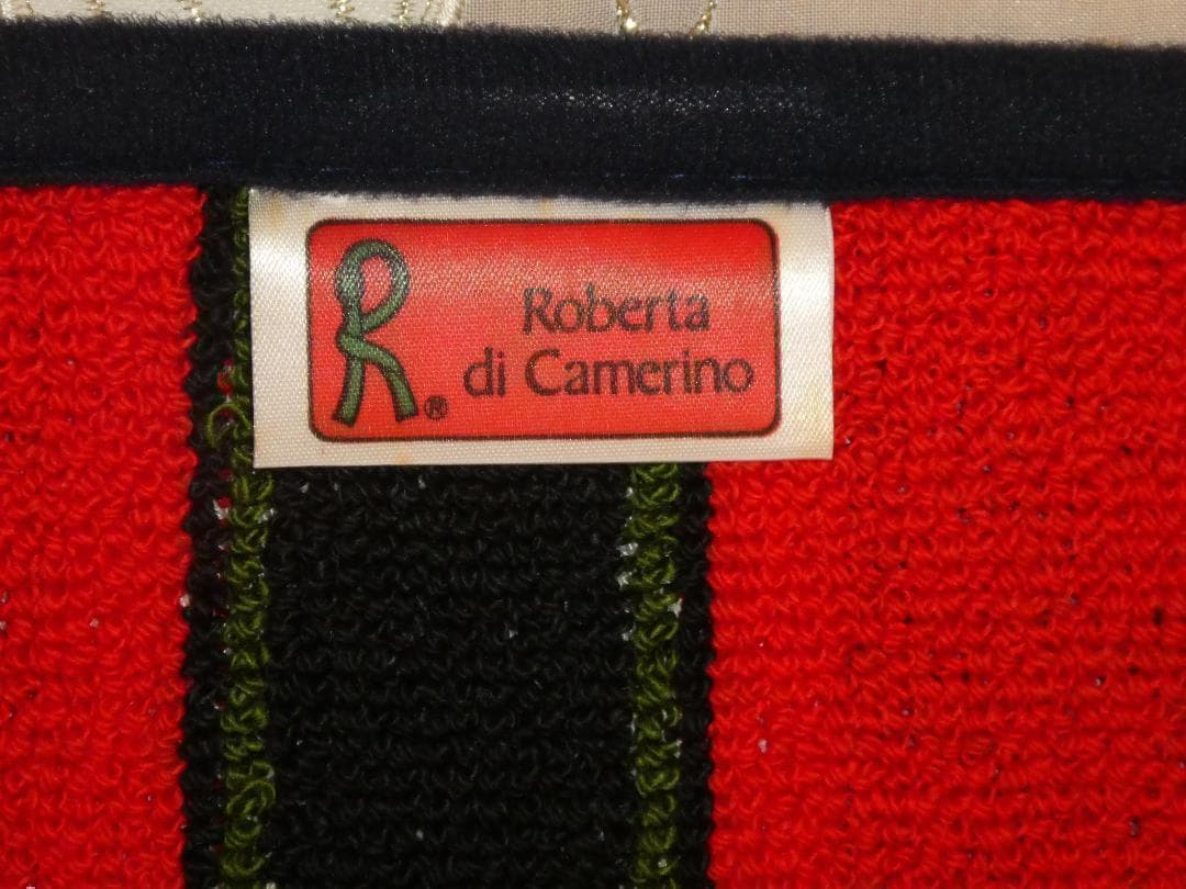 ロベルタディカメリーノ☆Roberta di Camerino☆バスマット　赤