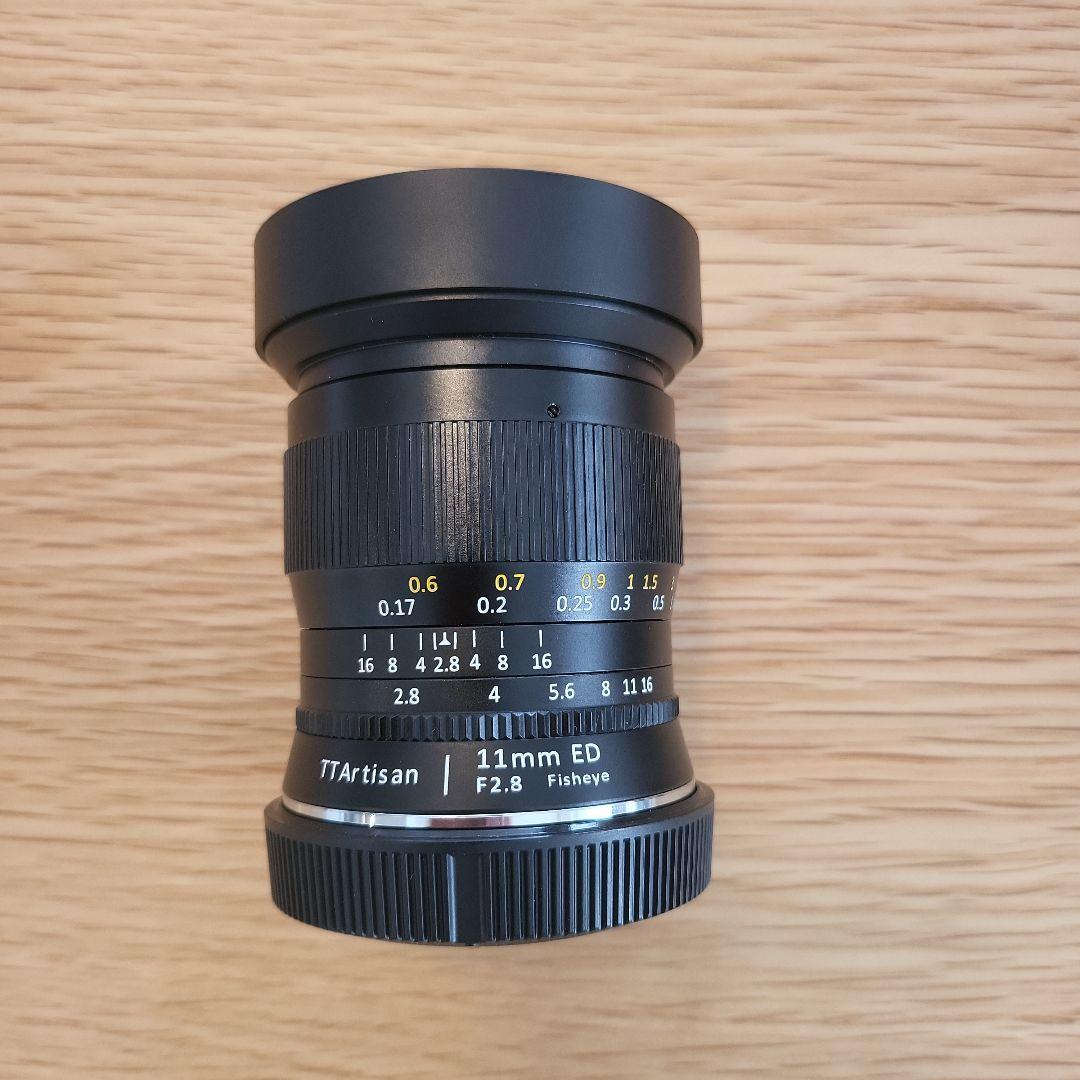 銘匠光学 TTArtisan 11mm f/2.8 Fisheye キヤノンRF