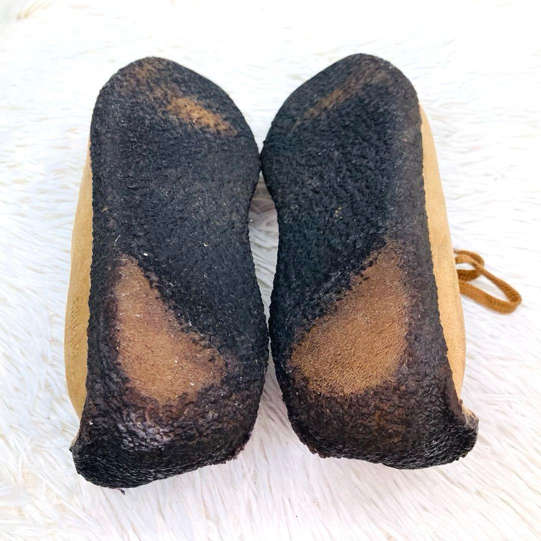 【極美品】Clarks UK4.5クラークス ナタリー ライトブラウン ワラビー