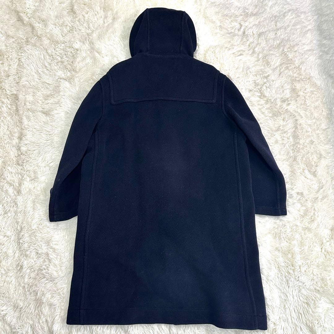 Tibbett チベット 英国製 ヘリンボーン ダッフルコート ネイビー 50