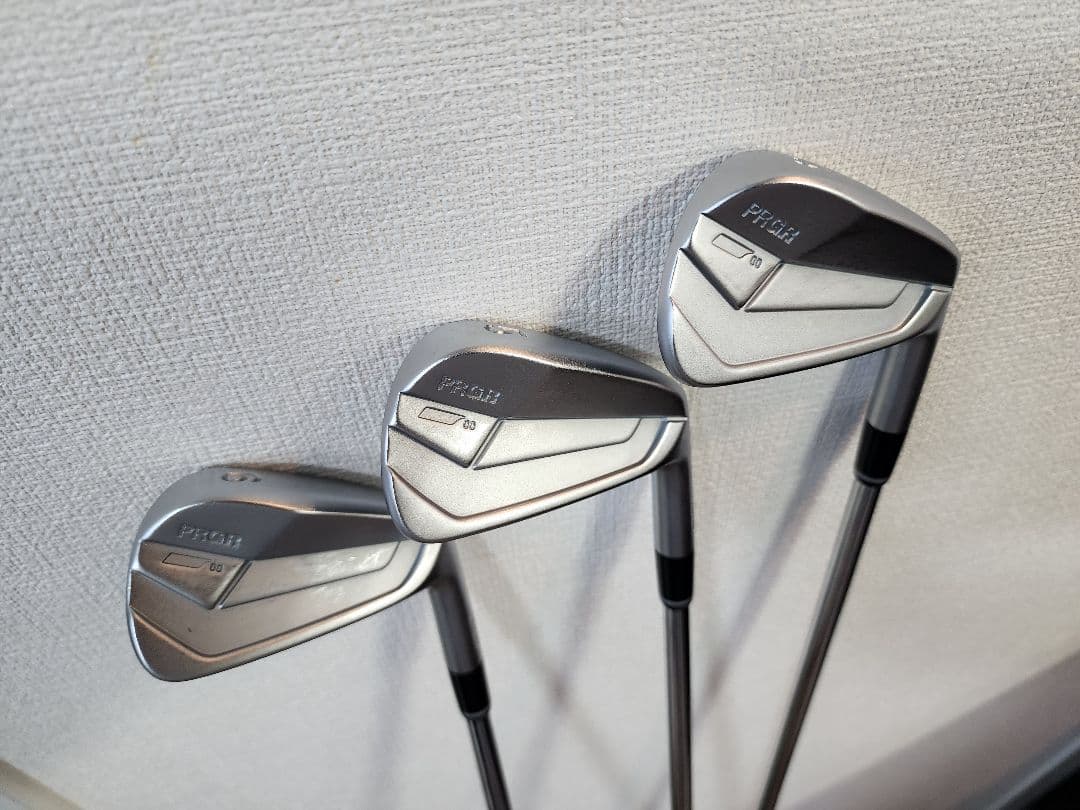 PRGR 00アイアン(ホワイトクロム) 7本セット