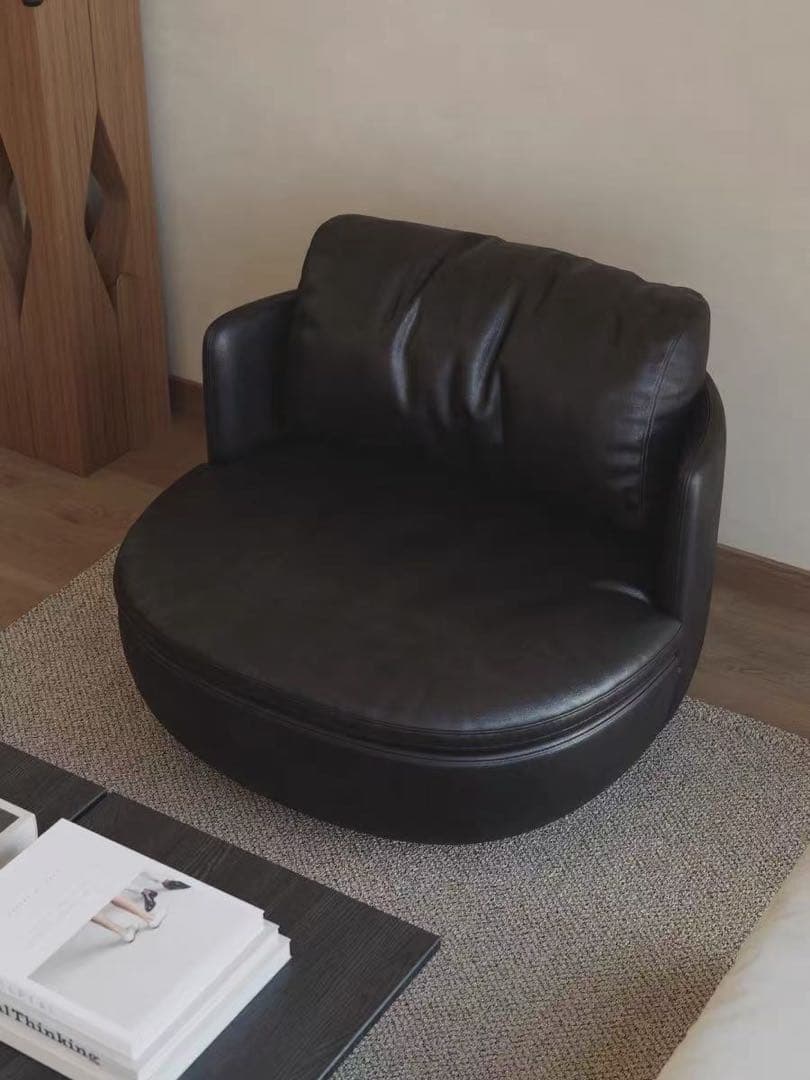 ソファ　1人用　ブラック　リラックス