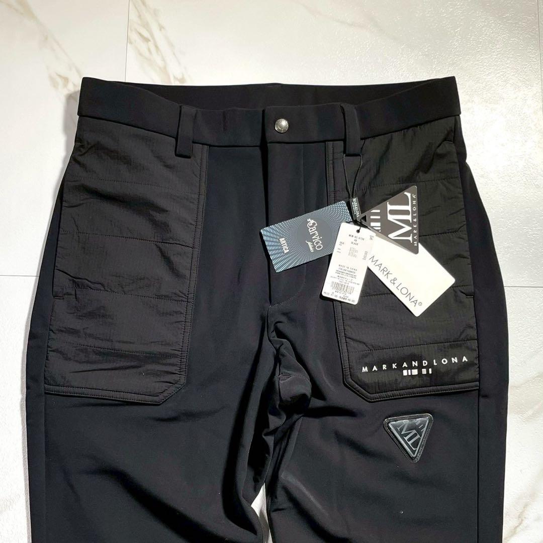 【2024年モデル 未使用品】MARK&LONA ジョガーパンツ 黒 Lサイズ