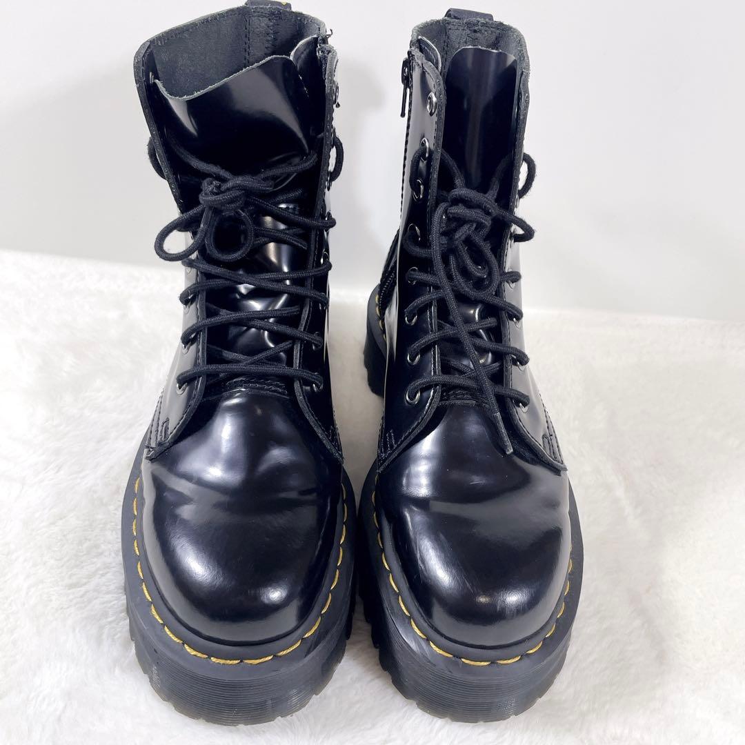 ドクターマーチン JADON 8ホール ブーツ 厚底 レザー ブラック 26cm