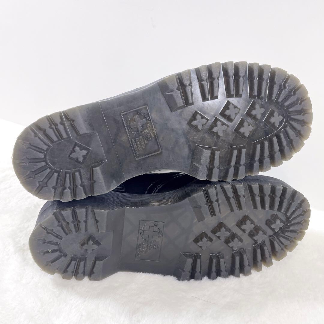 ドクターマーチン JADON 8ホール ブーツ 厚底 レザー ブラック 26cm