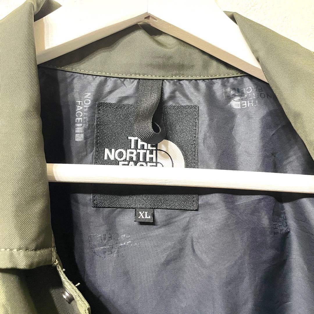 美品【ノースフェイス】アウター　コーチジャケット（X L）カーキ