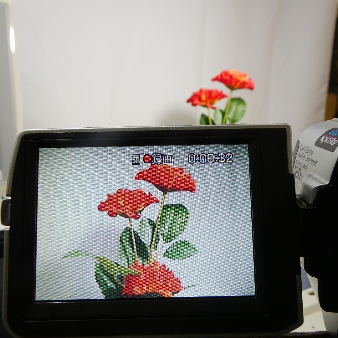 動作品ソニー DCR-TRV7 MiniDVビデオカメラ　DVDダビングに最適