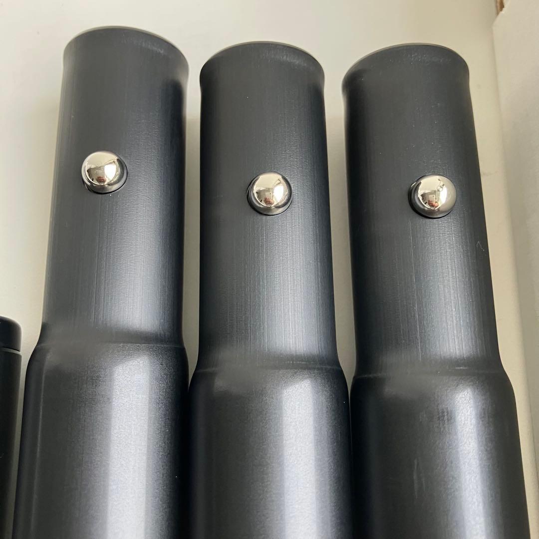 スノーピーク　ウイングポールブラック 240cm × 2セット①