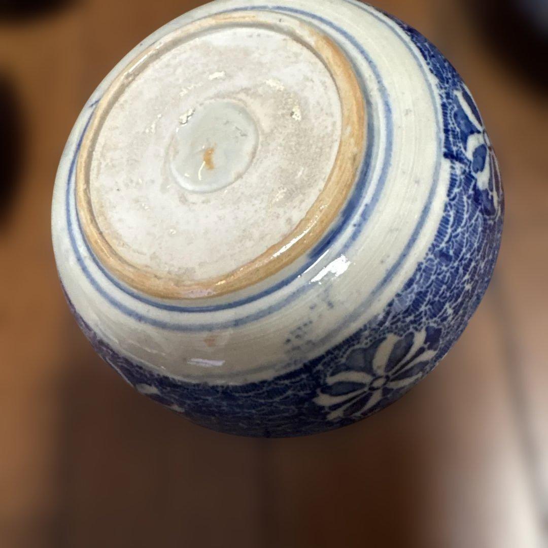 最終処分特価　明治　印判の大きめなます皿（鉢）　骨董のある暮らし