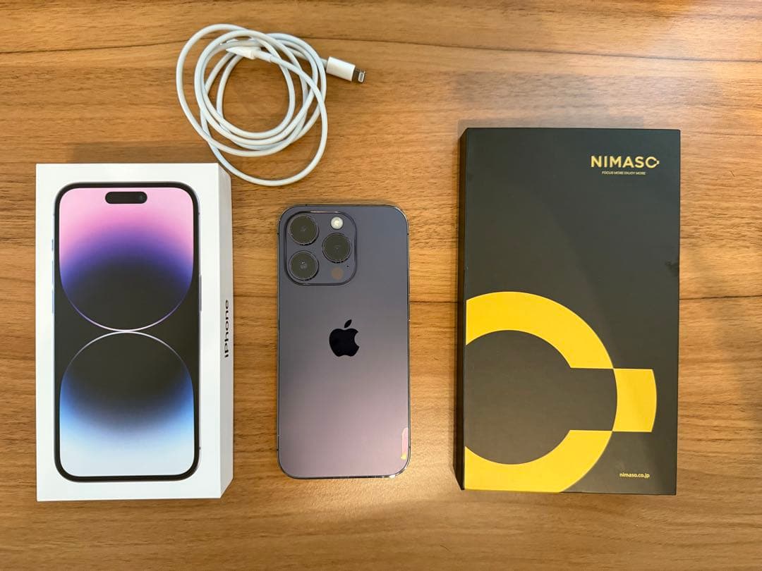 スマートフォン本体 iphone14pro 128GB Deep Purple