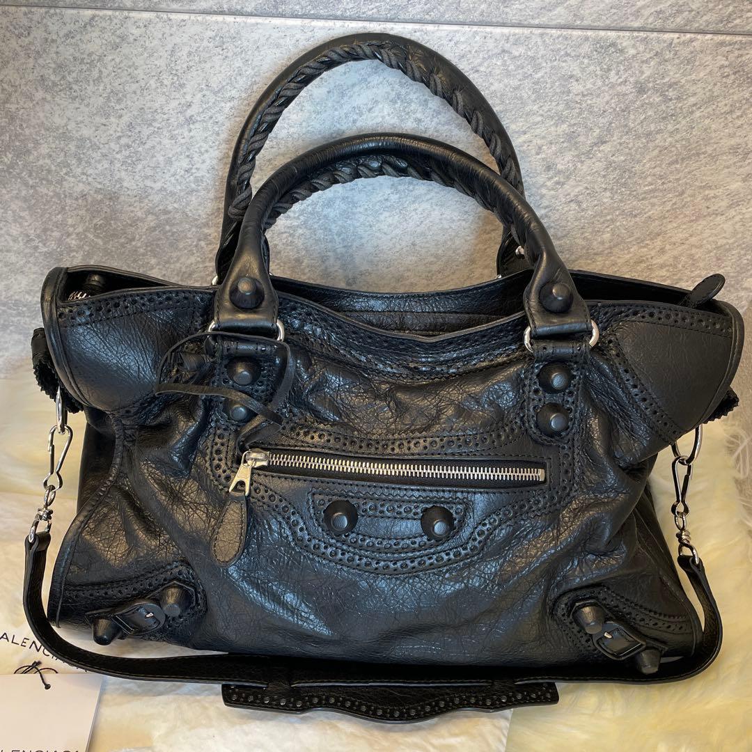 バレンシアガ ジャイアントシティ（ブラック）