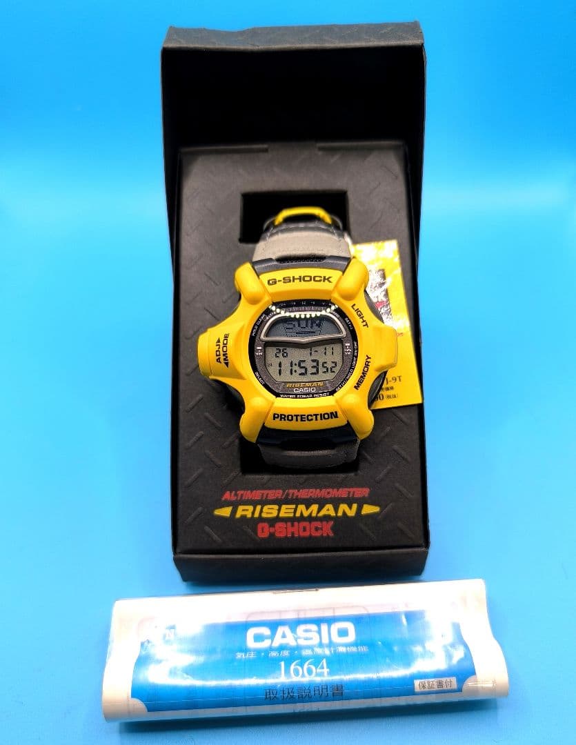 新品保管品 電池新品 G-SHOCK DW-9100YJ-9Tライズマン 箱有