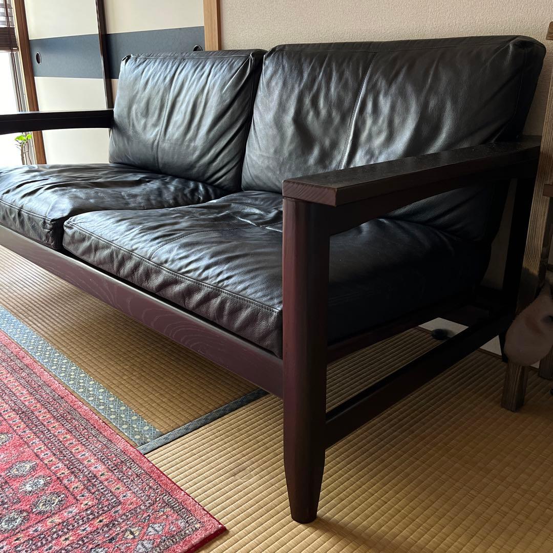 ACTUS レザーソファ