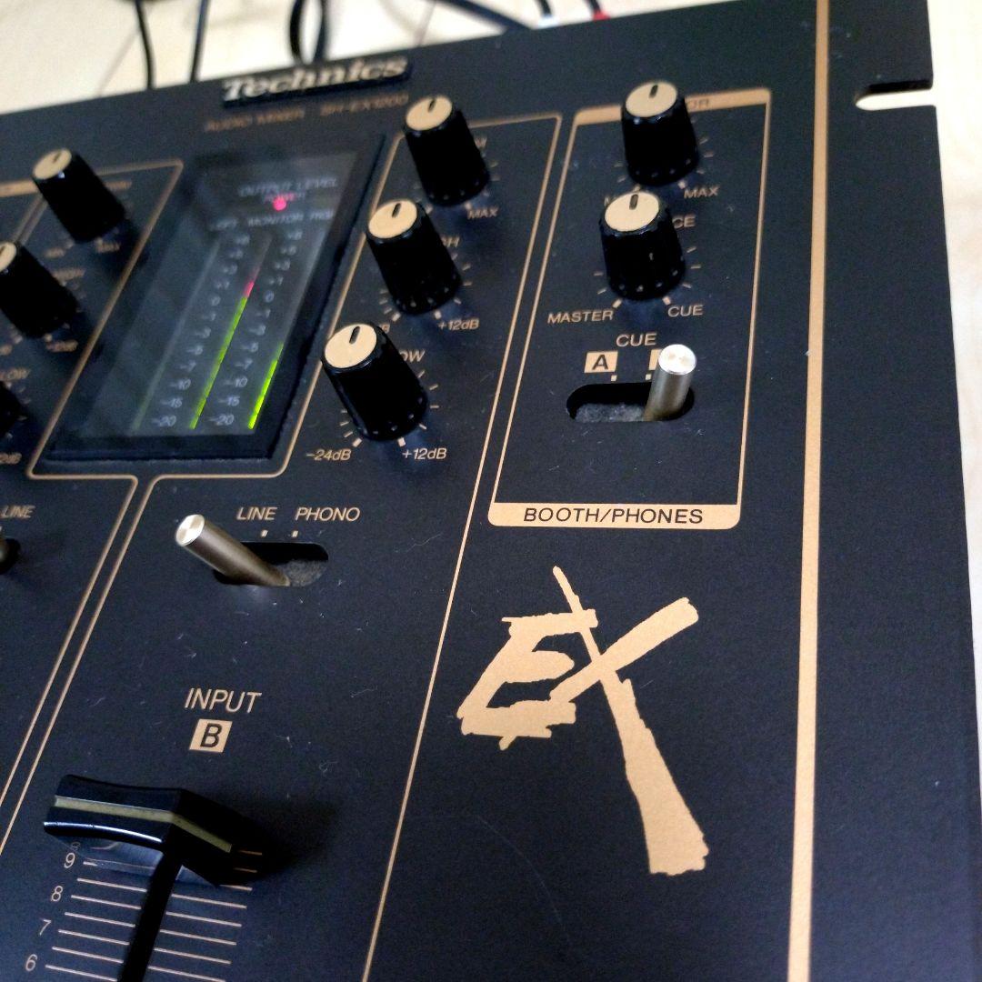 動作確認済み Technics DJ Mixer SH-EX1200 BK