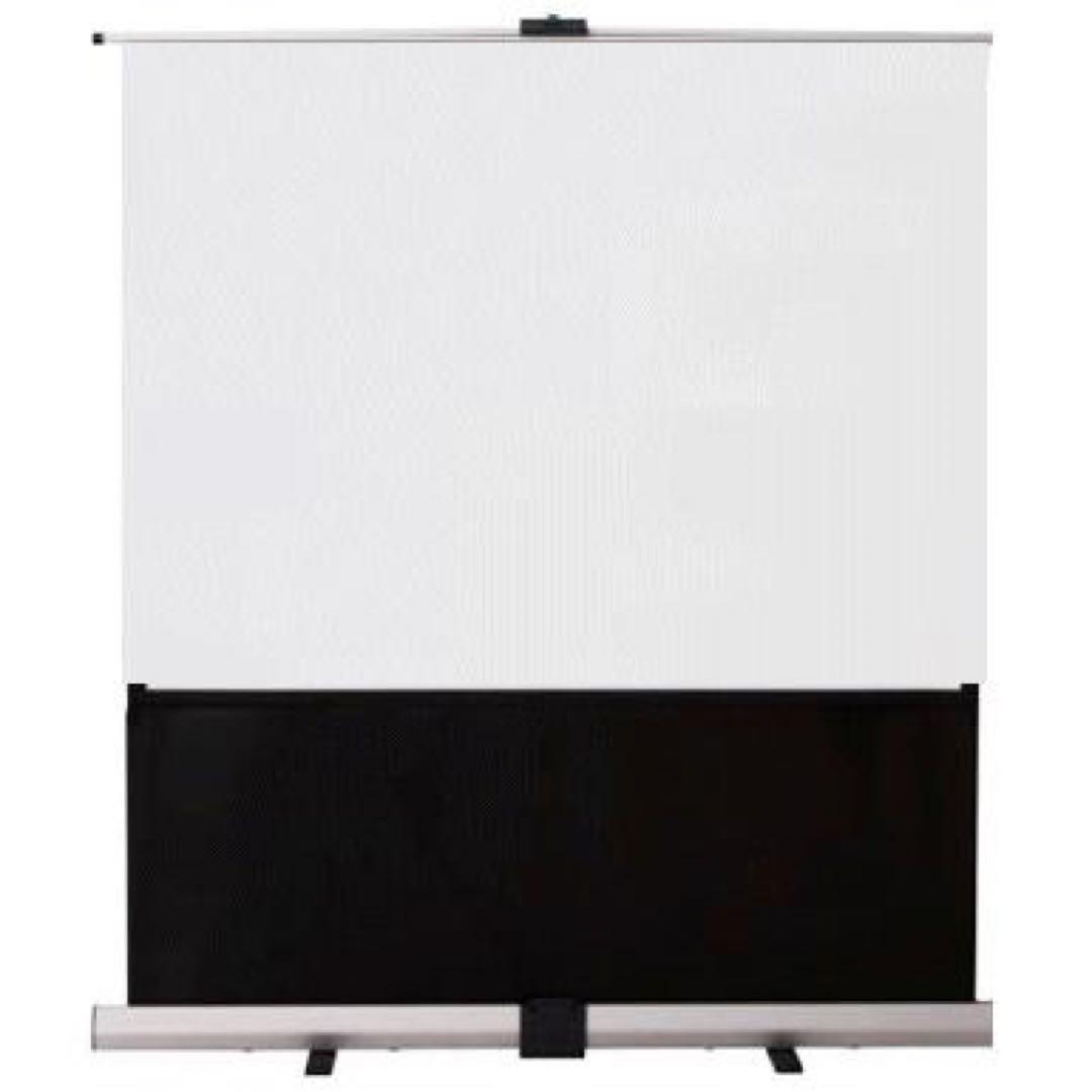 80インチ 大型スクリーン イズミコスモ パンタグラフ式フロアタイプ 自立型