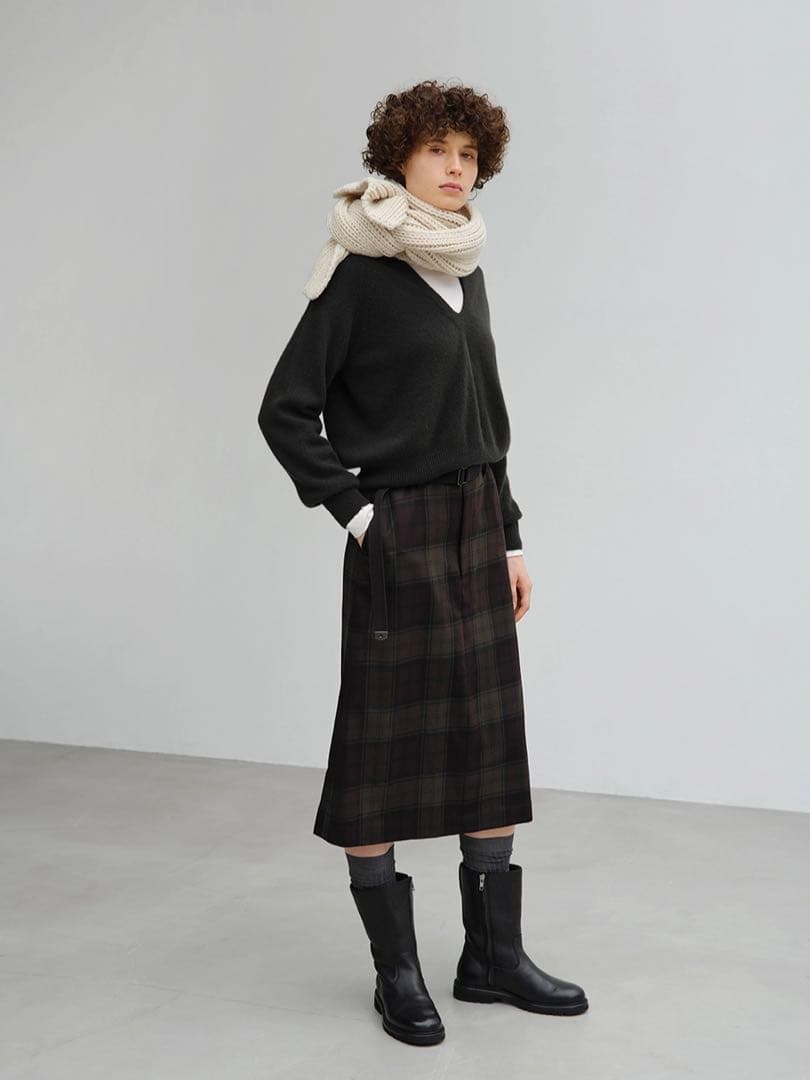 新品未使用 2024完売 マーガレットハウエル レザージップアップブーツ 20万