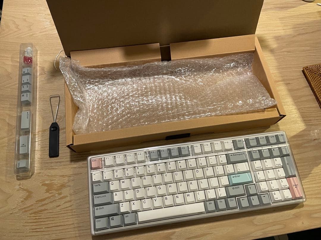 NiZキーボート X99 静電容量無接点方式 usb有線接続