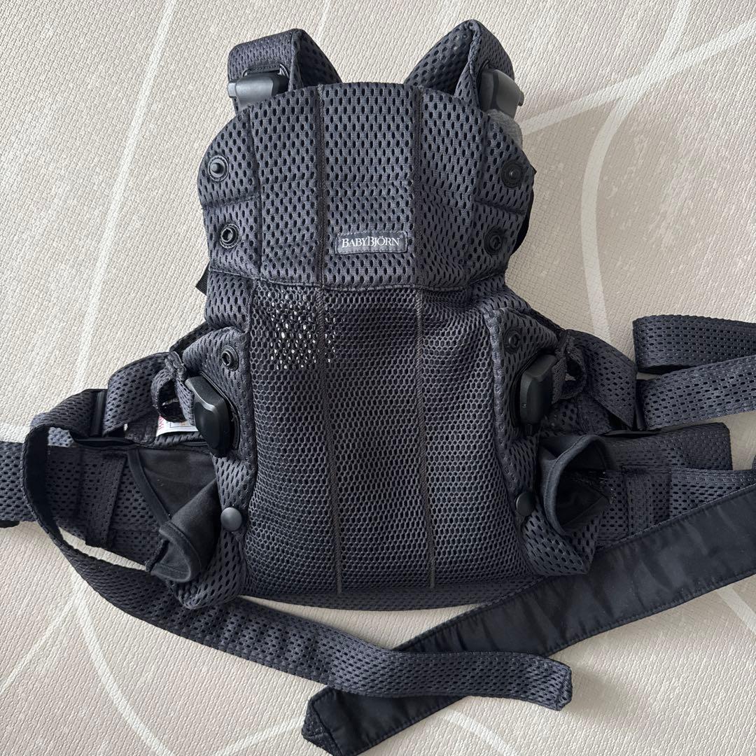 BABYBJÖRN 抱っこ紐 ハーモニー　アンスラサイト　美品