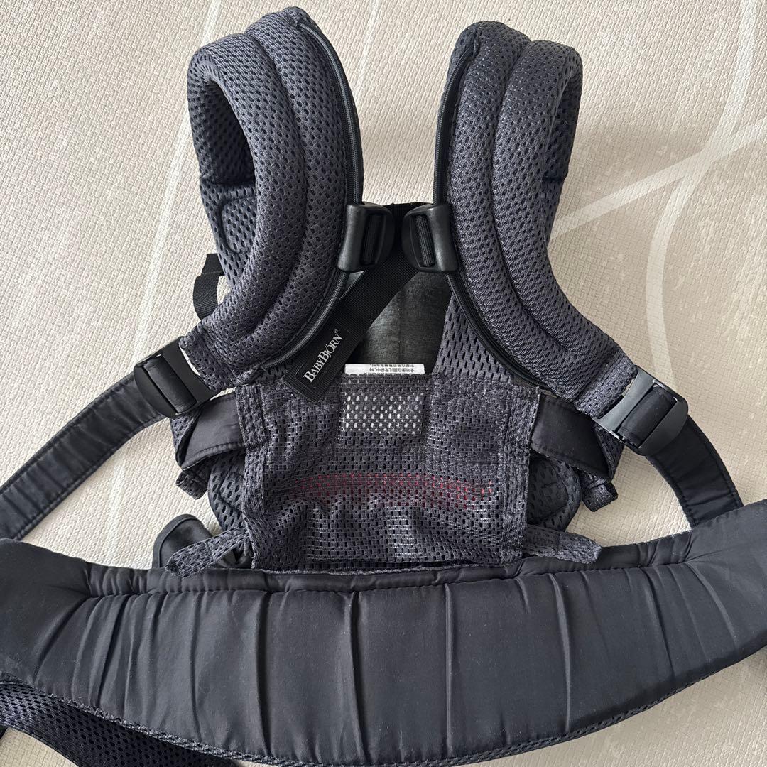 BABYBJÖRN 抱っこ紐 ハーモニー　アンスラサイト　美品