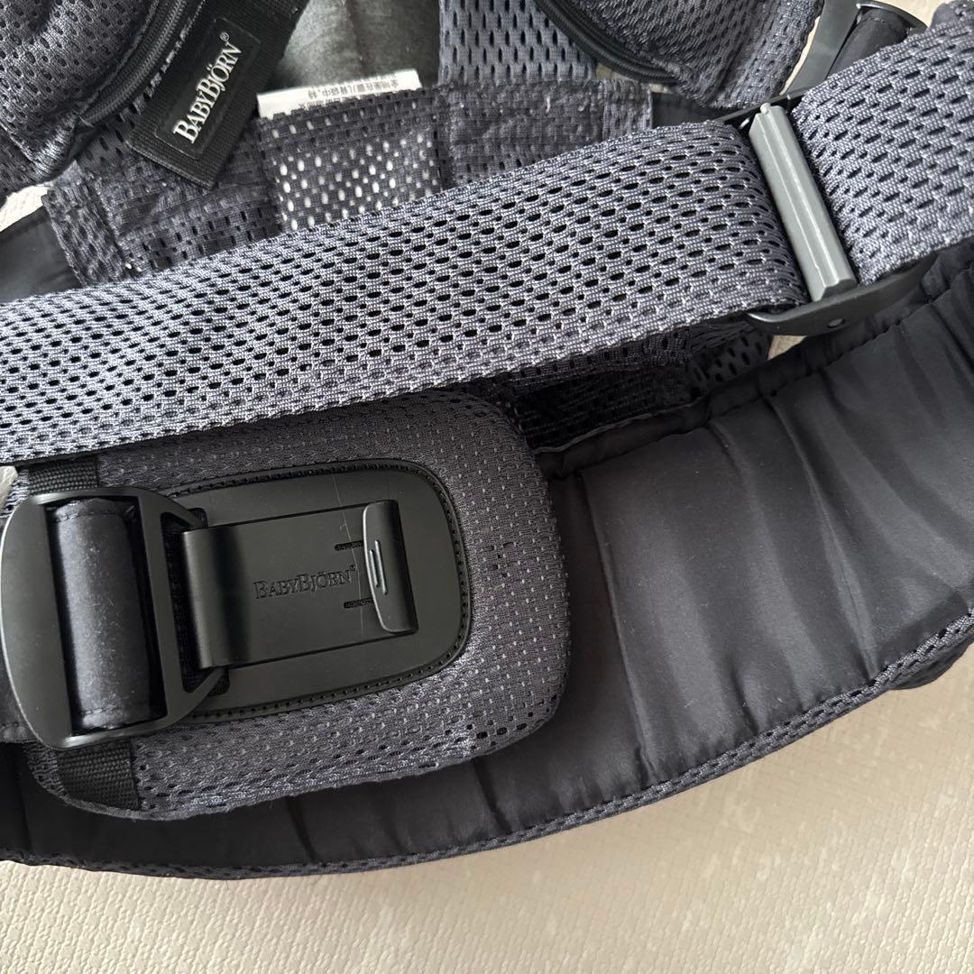 BABYBJÖRN 抱っこ紐 ハーモニー　アンスラサイト　美品