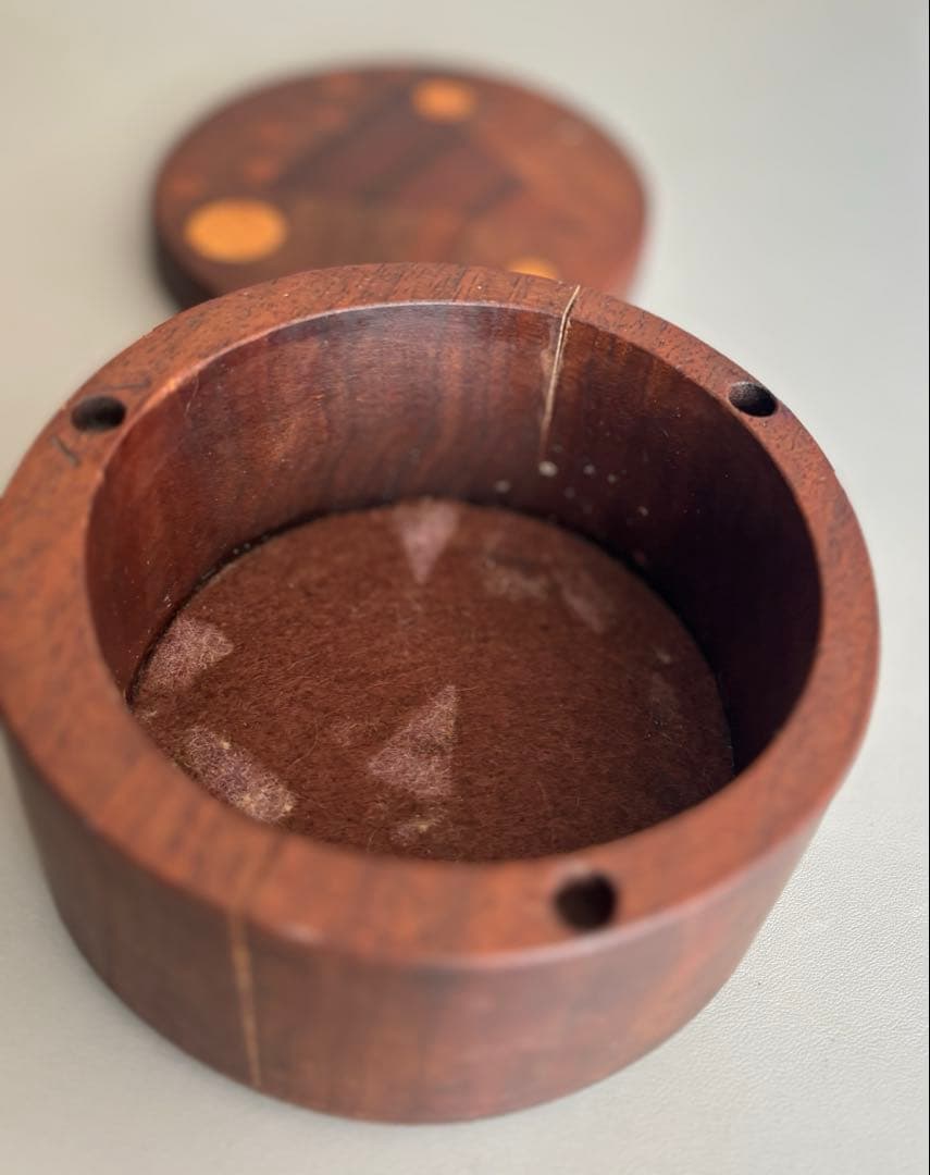 Peter Flanary ピーター・フラナリー木製小物入れ 刻印入