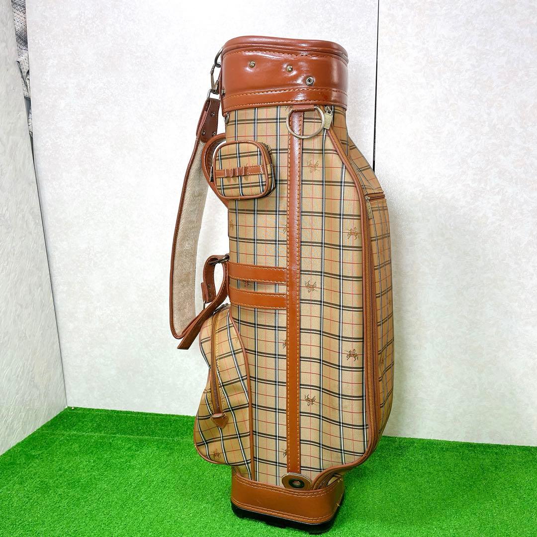 レア！BEVERLY HILLS キャディバッグ　ドット柄