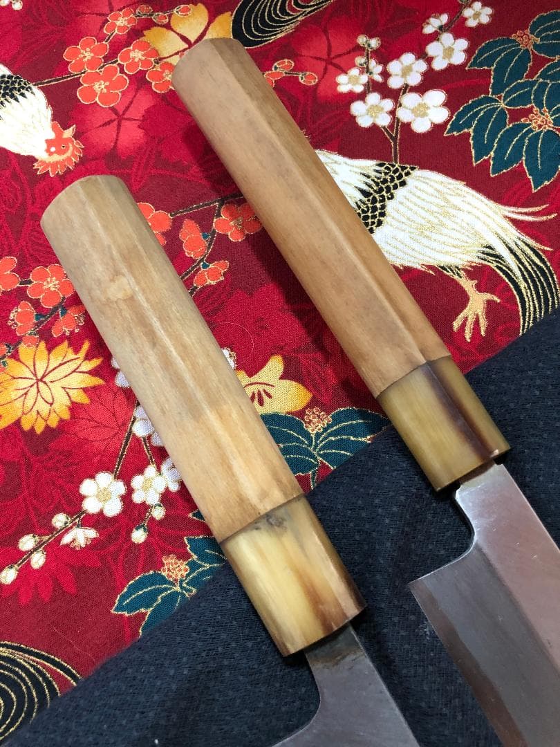 【研ぎ済み】青鋼・本鍛錬・水牛口　出刃包丁　柳刃包丁　刺身包丁　ナイフ　釣り