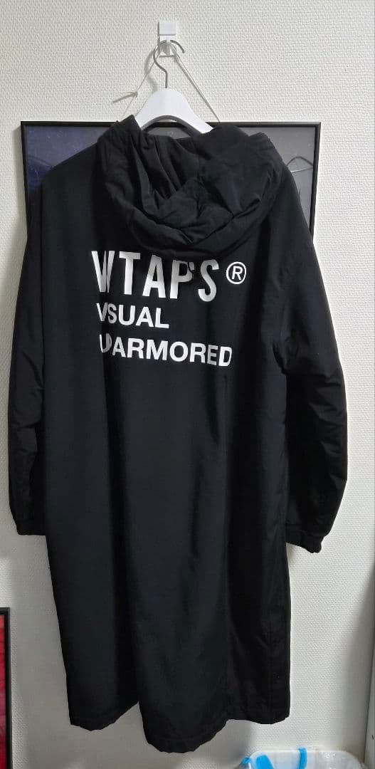 WTAPS 24AW ベンチコート　ブラック　02 M